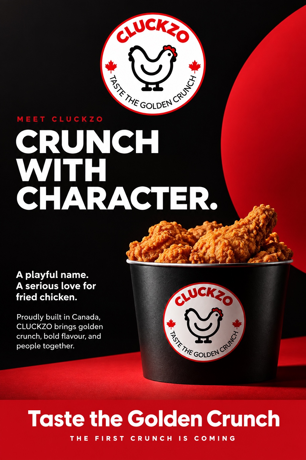 CLUCKZO golden fried chicken